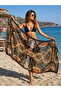 Bohemian Patterned Women's Pareo, Beach Shawl 70X180 cm - 2