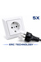 Socket Safety Lock Child Proof Socket Safety Device Set of 5 - 2