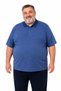 Men's Middle-Aged and Older Large Size Polo Collar Pocket Dad T-Shirt 170