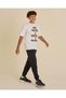 Senior Boys Black & Grey Jogger Pants (Pack Of 2) - 6