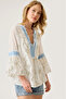 Patterned blouse - 3