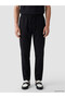Black Relax Fit Men's Trousers - 2