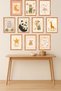 10-Piece Frame Look Pastel Set |   Baby Room |   Nursery, Minimalist, Vintage Painting Set 15X20 cm Mdf Uv Printing - 2