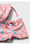 Baby Girl 3-Piece Printed Hat and Swimsuit Set 1617 - 4