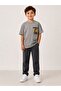 Character-Themed Boys' Short Sleeve Tracksuit Set