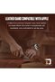Top Grain Crazy Horse Leather Band Compatible with Apple Watch Ultra 3/2/1, Series 11/10/9/8/7, 49/46/45/44mm, Elegant Strap with Classic Pin Buckle - 3