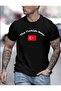 The Turkish Team Printed Turkey Oversize Casual Boyfriend T-Shirt Men