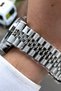 Original 2 Year Warranty Men's Wristwatch Steel Band 3 Atm Water Resistant - 3