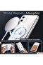 Premium MagSafe Transparent Phone Case for iPhone 11 Crystal Clear Protective Cover with Strong Magnetic Ring for Wireless Charging - 2