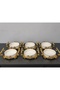 6-Piece Round Porcelain Presentation Bowl & Breakfast, Snack, Dessert, & Special Laser-Cut Bowl Set - 4