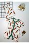 Baby Carrot Print Short-Sleeved Romper with Hat