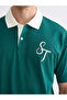 Timeless Clothing & Timeless Choices Comfortable Fit Embroidered Turn-Down Collar Men's T-Shirt - 3