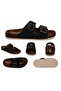 Tonny Spet Dubai̇ 9 Leather Orthopedic Stylish Daily Buckle Slippers - 2