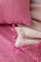 Premium Muslin 4 Layer Pillowcase, Organic Cotton Muslin Fabric 50X70 cm 2 Pieces Pillowcases