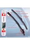 Pack of 2 Hybrid Wiper Blades - All-Season Universal Fit - 26 Inch - 2