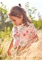 Floral 2-Piece Girls' Shirt - Orange