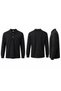 Long Sleeved Work T-Shirt with Collar and Pockets, Tight Fit - 3