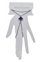 Silver Color Van Clef Two-Way Front White Araks Black Steel Shahmeran - 3516