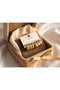 Brass Gold Color Triple View Women Earrings Stylish Jewelry - 3