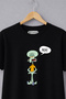 Spongebob Squidward Funny Spongebob Printed Unisex 100% Cotton Oversize T-Shirt Loose Fit Plus Size - 3
