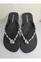 Women's Flip-Flop Design Slippers Handmade Flat Basic (Glow) - 6