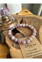 Madagascar Pink Quartz 8 mm Natural Stone Bracelet - 2