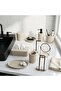 Florence Polyresin Toothbrush Holder 11x7x10.5cm - Beige - 2