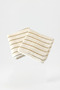 100% Cotton 10 Striped Muslin Handkerchiefs (25X25 cm) - 2