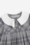 Girl's Dress with Detachable Collar 15283 - 4