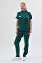 Hunter Green Zipper Detailed Jersey - 3