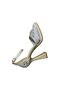 Women's High Platform Heel Stone-Embellished Summer Evening Dress Shoes - 4