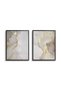 Whispering Gold Set of 2 Islamic Wall Art | Framed Canvas Print | Arabic Calligraphy Decor for Living Room, Bedroom, Office & Gift - 3