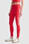 Ecko Red MADISON سروال نسائي أحمر اللون بقصة قياسية ومطبوع من نوع إنترلوك