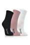 Jorix 3-Pack Women's Black / Gray Socks - 2