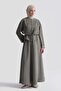 Patterned Modal Content Set in Light Khaki - 6