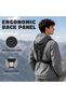 Muserise Sports Chest Bag For Men Women, Water Resistant Lightweight Front Chest Pack, Running Vest Bag With Built-In Phone Holder & Extra Storage For Workouts, Running, Cycling - 4