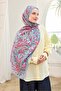 Urban Hours Bohemian Daisy Blue Lilac Mayda Shawl - 3