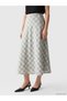 Plaid Patterned Maxi Skirt - 2