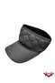 Summer Glitter Textured Flexible Visor Hat Uv Sun Protection Casual Beach Tennis Hat - 2