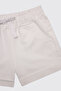 Baby Girl Knitted White Shorts - 3