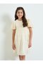 Teen Girls Lace Insert A-Line Dress - 2