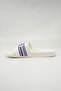 Leon Men's Slip-On Comfortable Casual Everyday Slide Sandals - White - 3