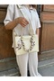 Women's New Season Stylish Design Hand and Shoulder Bag with Shawl Detail - 3