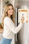 Shopping List - A5 - Magnetic - Pvc - Refrigerator Note Holder & Desktop - Summer Erase - Planner - 2