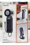 Porodo Lifestyle Chillo Volt Foldable Handheld Fan with Semiconductor Cooling & Power Bank Function - Black - 2