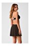 Pinka Volan Detailed Straight Skirt - 3