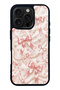 iPhone 16 Pro Blush Pearl Bow Design Glossy Phone Case