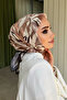 Magnolia Flower Aqua Soft Scarf - 3