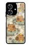 حافظة هاتف لامعة بتصميم Realme Note 60 Capybara Onsen