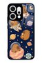 Oppo Reno 14 Glossy Phone Case with Cosmic Capybara Design